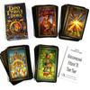 78PCS Russian Rider Tarot Cards Divination Fortune Telling With Paper Guidebook Training Deck Entertainment Board Game Party Edition