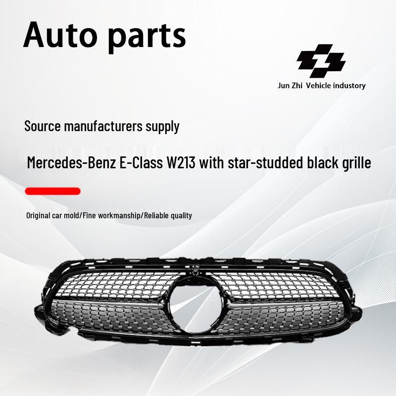 Genuine 2021-2023 Mercedes-Benz E-Class W213 Starry Night Black Grille Replacement.