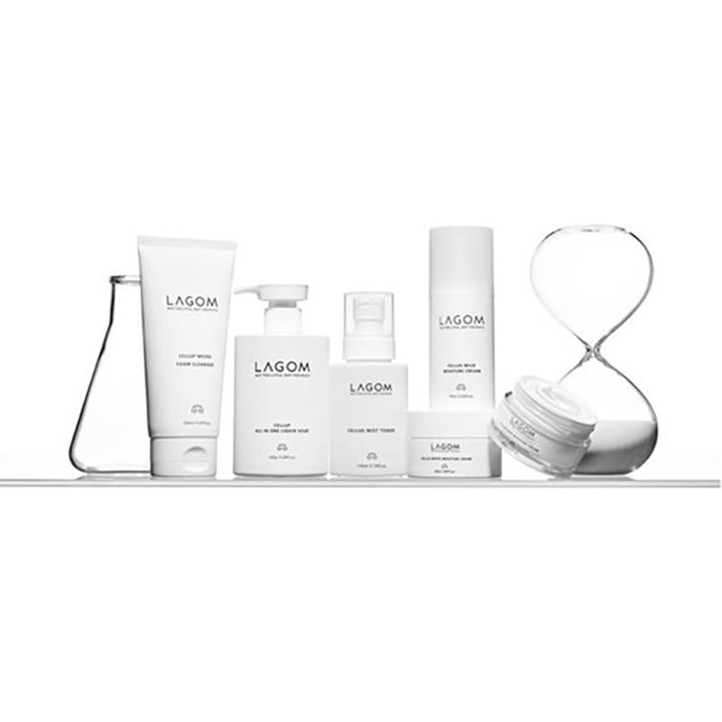 LAGOM Cellup Mild Moisture Cream – Успокаивающий и увлажняющий барьерный крем, корейский