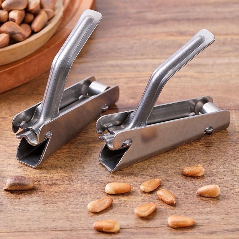 Easy To Carry Nut Opener Portable Tool Melon Seed Opener Melon Seeds Pine Nut Plier Nut Shelling