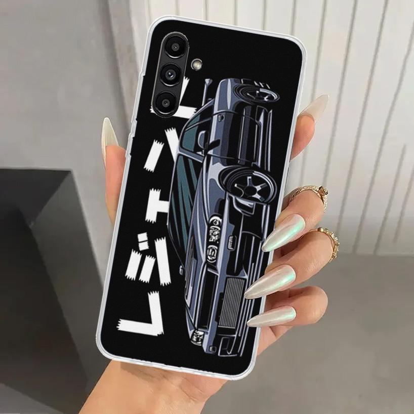 Чехол для телефона JDM Tokyo Drift Sports Car для Samsung Galaxy A17 A16 A26 A36 A56 A15 A25 A35 A55 A14 A24 A34 A54 A13 A23 A33 A53 A05