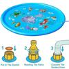 Inflatable Splash Play Mat for Dogs Backyard,Splash Pad for Boys Girls,Outdoor Water Toys Summer Sprinkler Pool