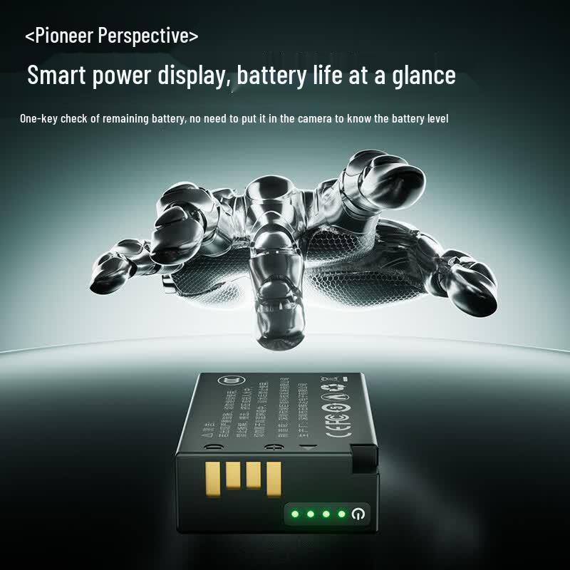 Llano Aurora LP-E17 Direct Charge Camera Battery for Canon CN plug (adapter included)