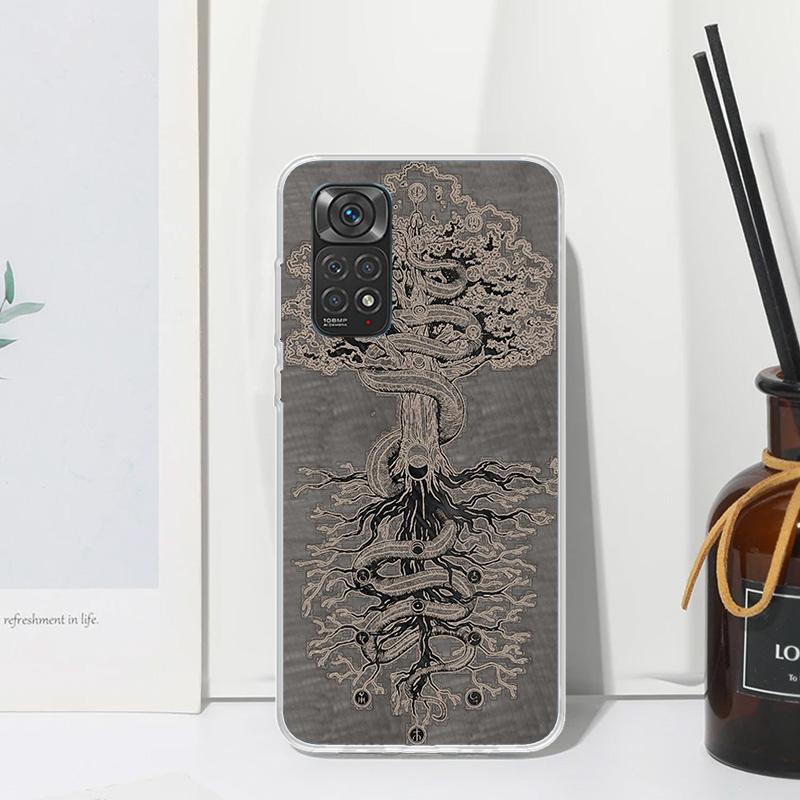 Tree of Life Space Phone Case For Xiaomi Redmi Note 15 13 14S 14 Pro Plus 12S 11S 10S 12 11E 10 11T Art Fundas Back Cover Redmi