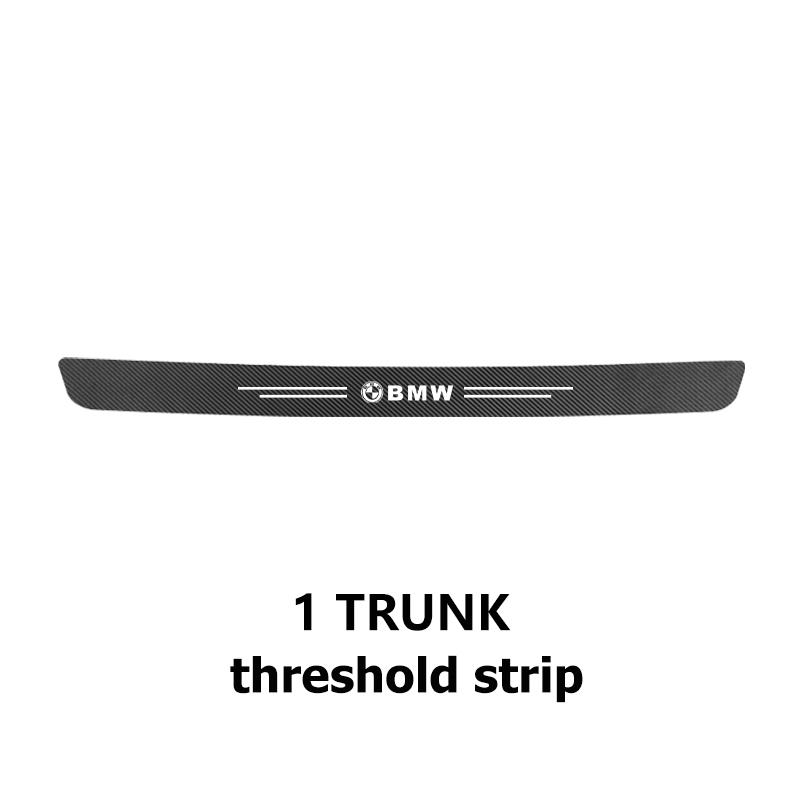 HVHE9 Car Door Carbon Fiber Sill Anti Scratch Protect Strip Sticker For BMW Performance X1 M3 M6 F01 F02 E34 E36 E60 F10 F20 X6