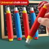 5Pcs/Set Colourful Chalk Protector Dustless Chalk Clip Durable Chalk Holder