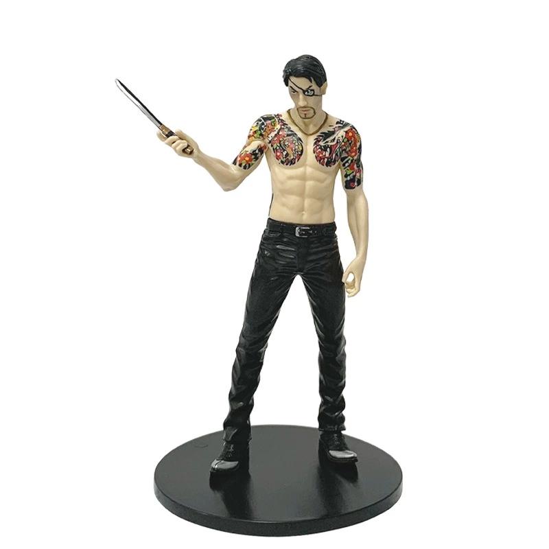 17 см Фигурка из игры Yakuza Аниме Фигурка Горо Мадзима Кирю Кадзума Фигурки Yakuza Фигурка ПВХ Коллекционная Модель Игрушки Хэллоуин Подарок