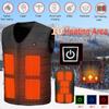 Heated Vest Warm Winter Warm Electric USB Jacket Men Women Heating Coat Thermal