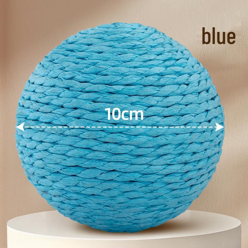 Красочные плюшевые и колокольчиковые шарики для кошек - саморазвлекательная игрушка для кошек