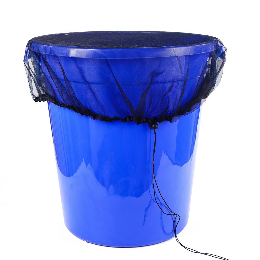 Сетчатый чехол для дождевой бочки Сетка для дождевой бочки Экран для сбора воды 37,4 дюйма Для предотвращения попадания опавших листьев Защита от комаров