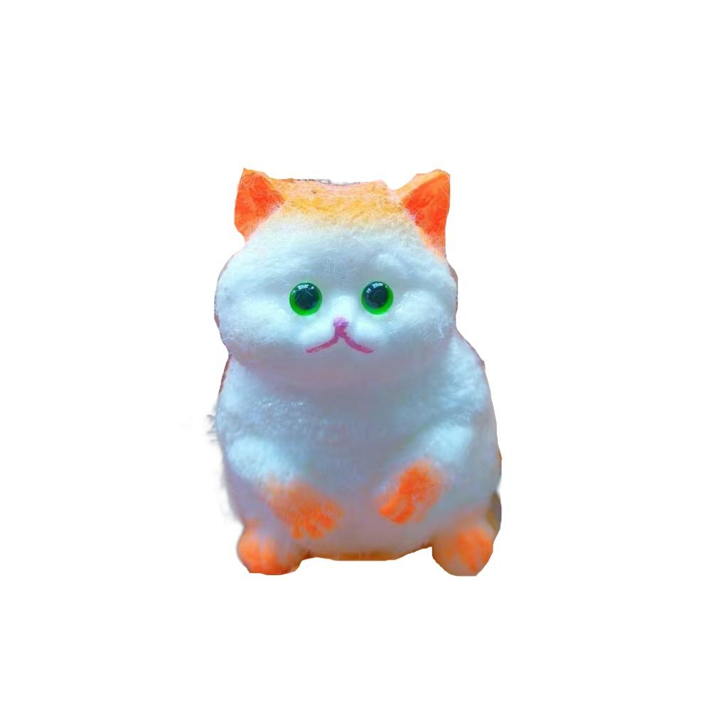 Мультяшная имитация кошки Игрушки-сквиши Медленно восстанавливающаяся кошка Игрушка-непоседа Сенсорные игрушки