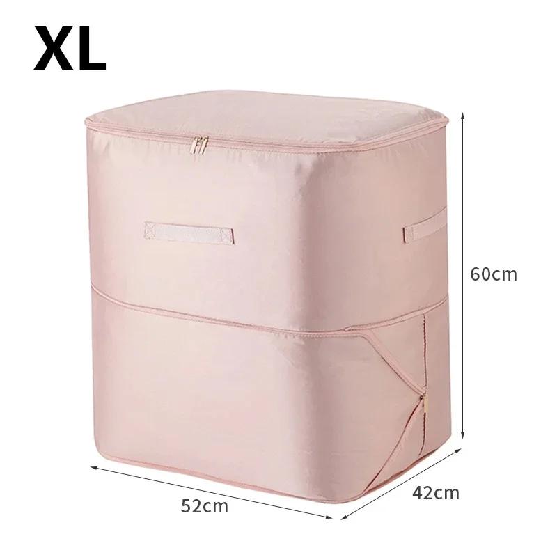 Compression Dustproof Organizer Storage Bag Large Capacity Moisture-proof Clothes Quilt Moving Bag Self Compression Organizer