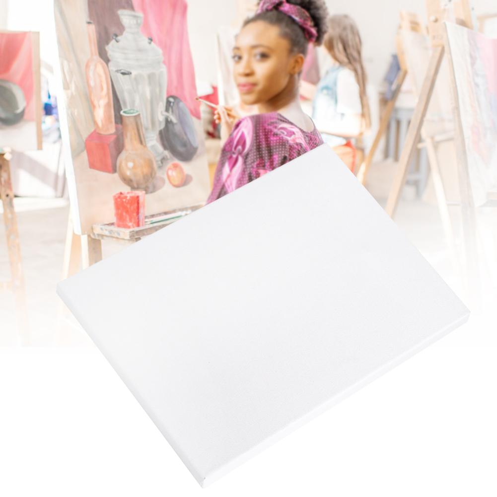 Гибридный льняной холст на подрамнике Холст для масляной живописи Рама из сосны для рисования Художественный материал 30x40см