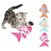 Игрушка для кошек, кошачья мята, звуковая бумага, плюшевая рыба, интерактивная игрушка для кошек, устойчивая к укусам, принадлежности для зубов щенка