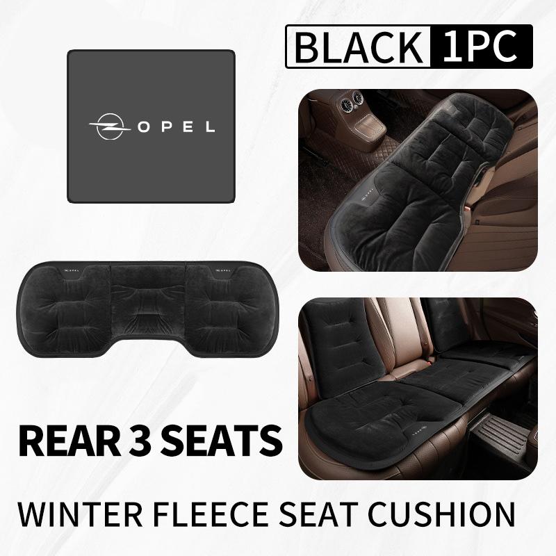 Winter Car Seat Cover Cushion Warm Flannel Protector Booster Pad For Opel Corsa Mokka Astra Cascada Adam Insignia Meriva Vectra BX8