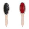 Wooden Handle Anti Static Steel Comb Detangling Hair Extensions Wig Brush  Household