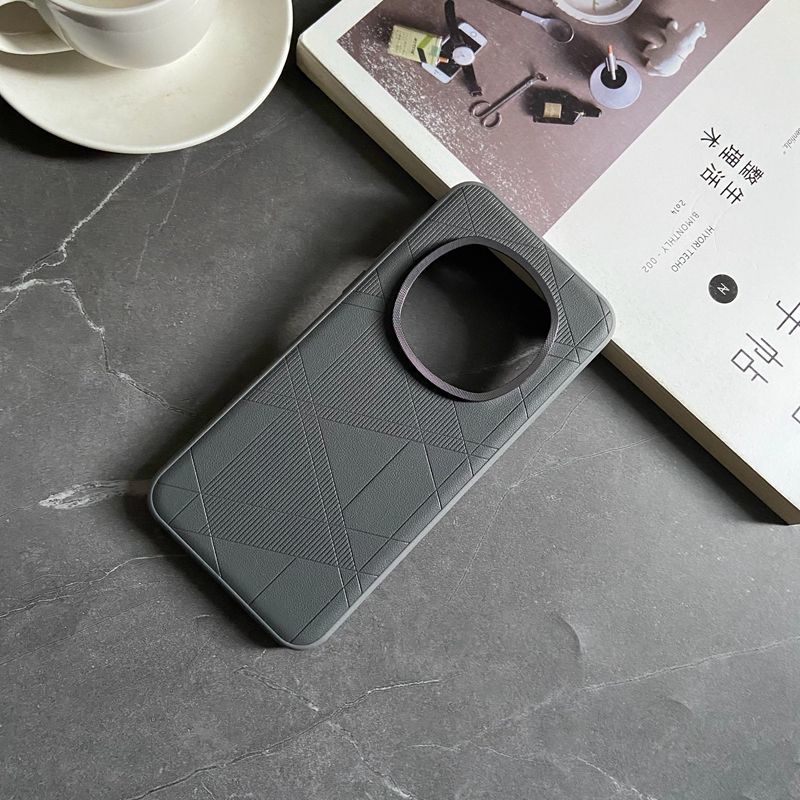 For Xiaomi Mi 15 Ultra Case Luxury Hard PU Matte Diamond Check Protective Back Cover Case For Xiaomi Mi15 Ultra Phone Shell