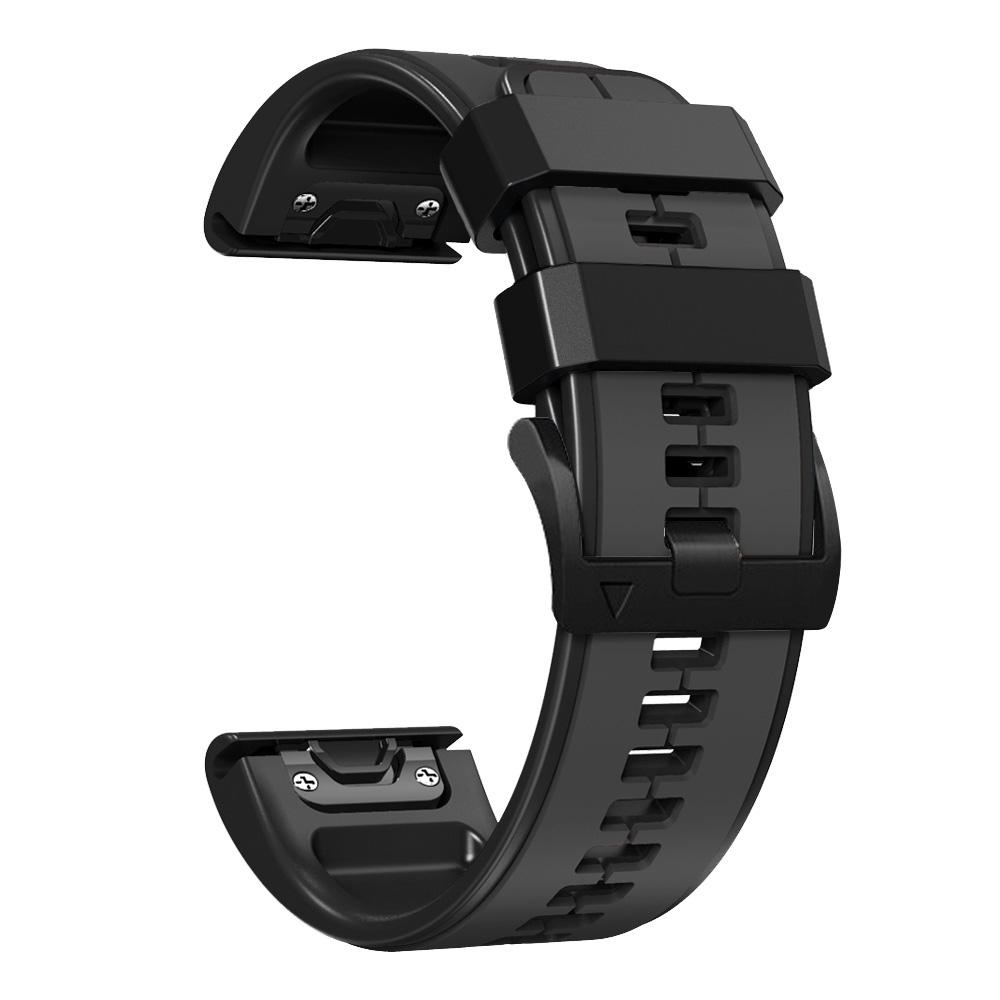 Силиконовый ремешок 22 мм 26 мм для Garmin Fenix ​​7 7X 6 6X 5 5X быстросъемный ремешок для часов Garmin Fenix ​​3/3 HR/3 сапфировые ремешки для часов