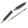 Отличный механический карандаш MONTBLANC Meisterstck Поворотный Тип Черный золотой Б/у