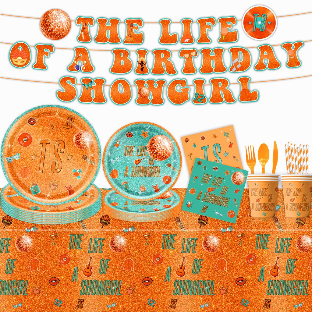 Популярные товары для вечеринки в стиле Тейлор Свифт, украшения для дня рождения Тейлор, композиции, реквизит, посуда, баннеры