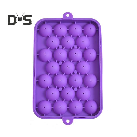 Большая емкость, легкосъемная силиконовая решетка для льда, желе, йогурт, форма для ледяного шара, холодильник, ящик для льда, пищевой контейнер для льда