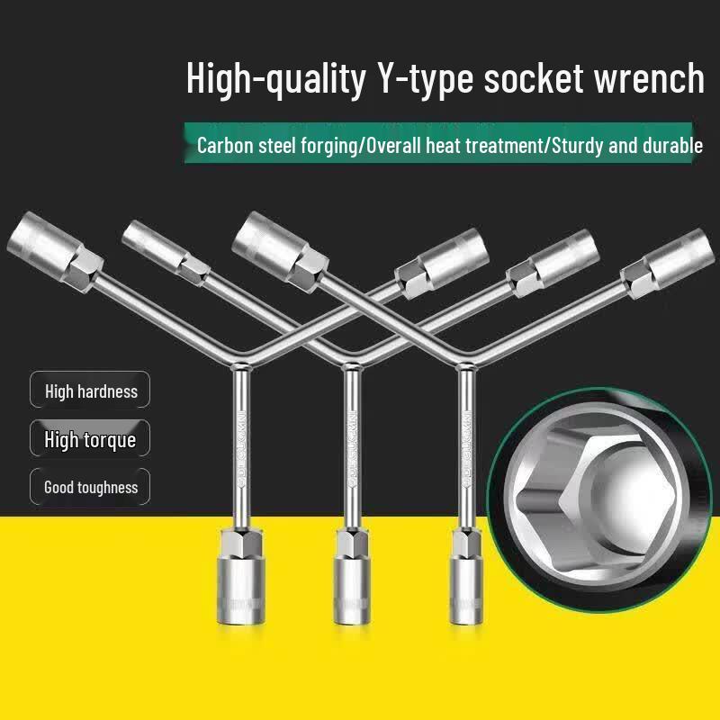 Nanluo Three-Way Y-Socket Wrench