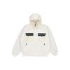 Spliced Sherpa Fleece Hoodie Jacket Men Outerwear Light-Ivory DQ0385-110