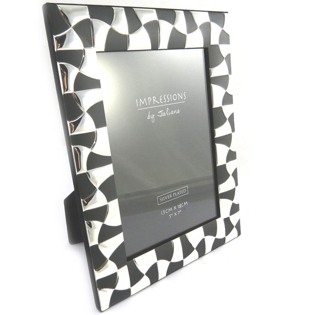 Les Trésors De Lily [M9041] - Черная хромированная фоторамка «Дизайн» (13x18 см)