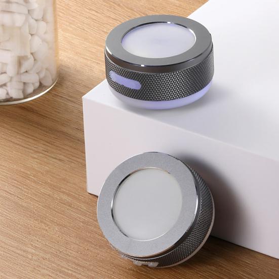 Bluetooth-совместимый динамик с костной проводимостью и RGB-подсветкой, перезаряжаемый через USB, стереозвук, мини-динамик с беспроводной адсорбцией на поверхности