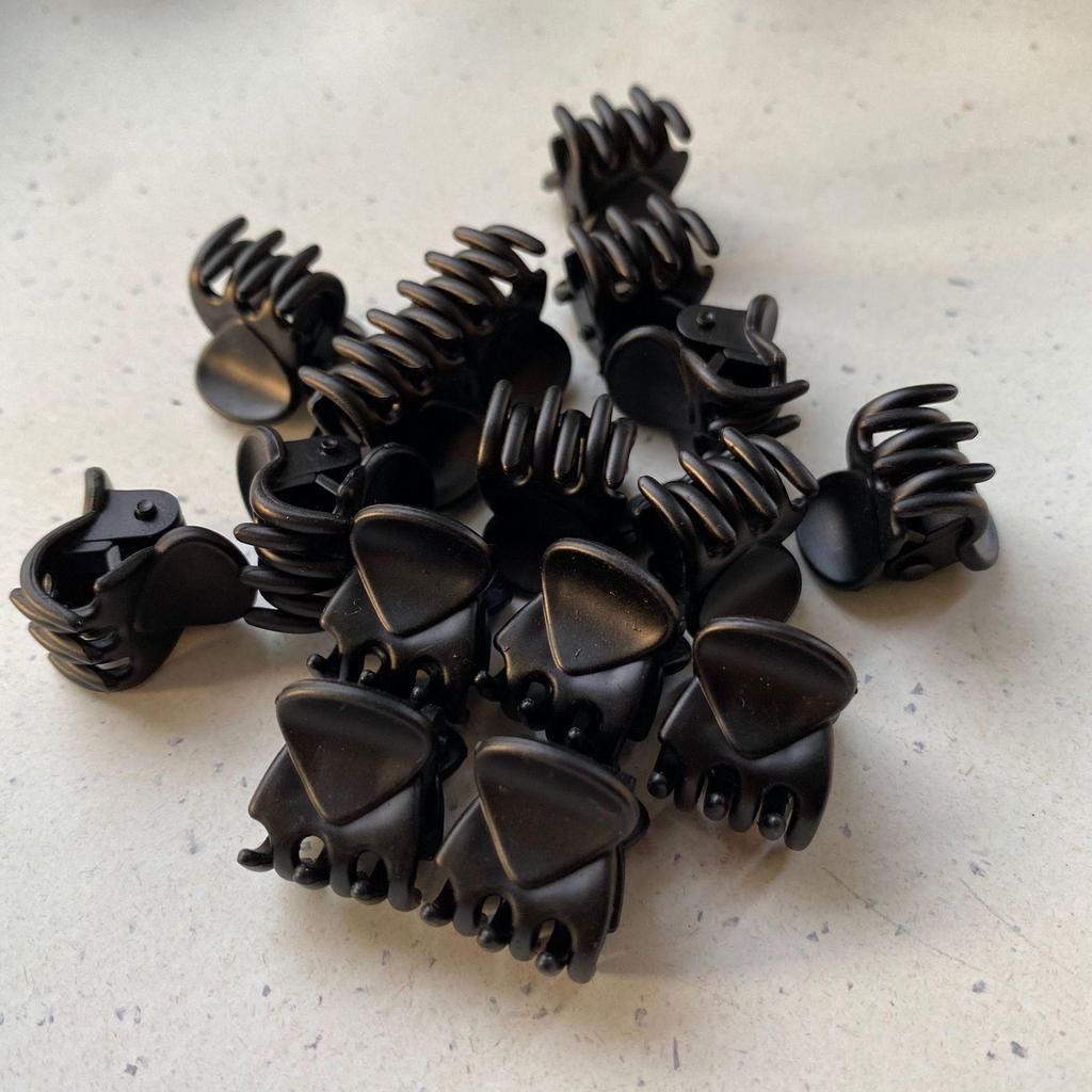 Минималистичная заколка-капля в корейском стиле – Универсальная заколка-краб для детских волос и челки, 1,5 см