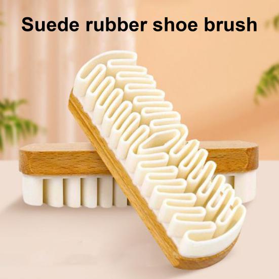 1/2 шт. Щетка для чистки, легкая, без заусенцев, эргономичная основа для чистки обуви из искусственной кожи, аксессуар для ухода за обувью