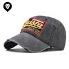 Стиранная хлопковая бейсболка с вышитыми большими буквами busta стираная старая кепка с буквами