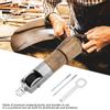 Leather Craft Automatic Lock Stitching Sewing Awl Tool Kit with 2 Needles