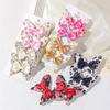 New 4PCS Flower Butterfly Hair Clips Girls Favorite Fashion Lovly Barrettes Clips Gift Baby Hair Accessories