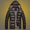 Men's Cotton-padded Jacket, Youth Casual Cotton-padded Jacket, Warm and Thickened Plus Size Hooded Cotton-padded Jacket for Men