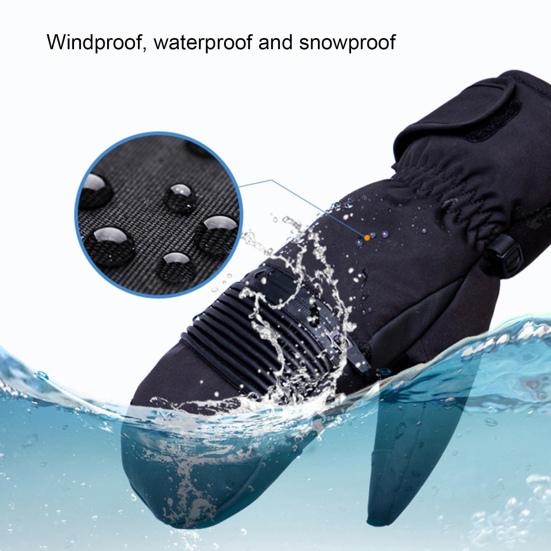 Водонепроницаемые лыжные перчатки для мужчин и женщин, зимние варежки для лыж с сенсорным экраном и регулируемым ремешком на запястье для холодной погоды, катания на лыжах, пешего туризма, велоспорта