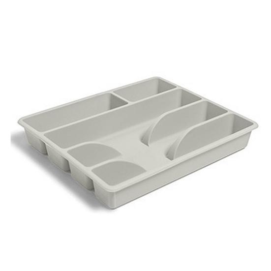 Cutlery Storage Box Classification Organization Large Capacity Multi Compartments Tableware Tray Fork Chopsticks Spoon Drawer Tableware Organizer