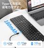 Omikamo Foldable Keyboard Bluetooth Wireless iPad Keyboard with English Layout and Numeric Keypad Registers 3 Devices Compatible with iOS Windows