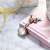 Lancardo Watch Nurse Inverted Watch Pocket Watch Analog Nurse Watch Clip Pocket Watch Butterfly Rose Gold Present