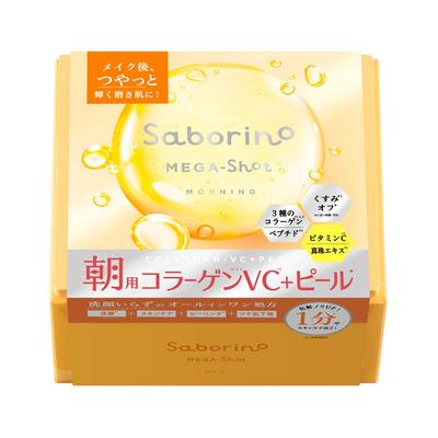 Saborino Mega Shot Morning Glossy Peel-Off Mask CC — большая упаковка, 32 листа
