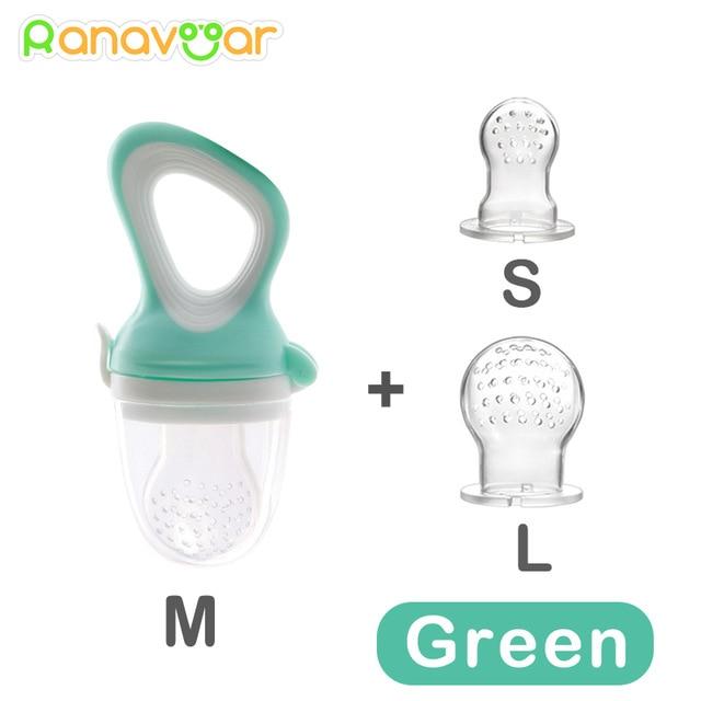 3 In 1 Baby Nipple Fresh Food Fruit Milk Feeding Bottles Nibbler Learn Feeding Drinking Water Straw Handle Teething Pacifier
