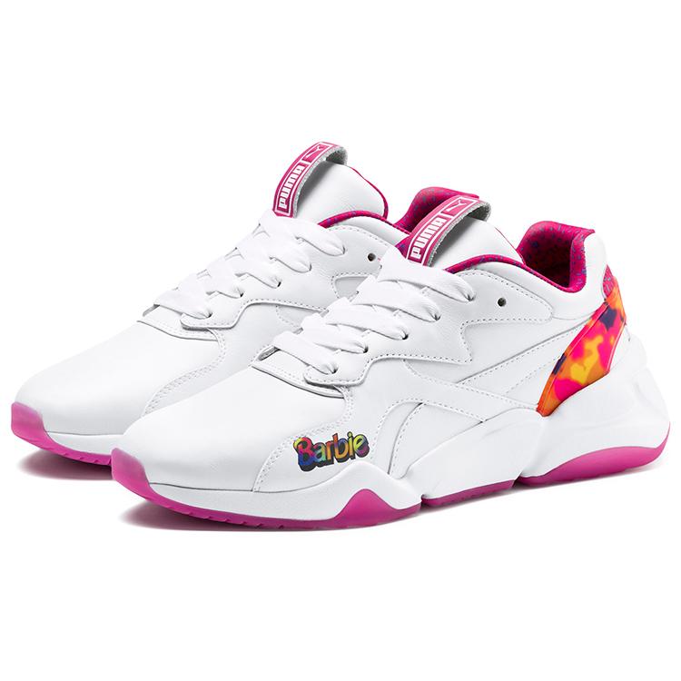 PUMA Barbie X Nova Flash White Cabaret Womens 371210-01