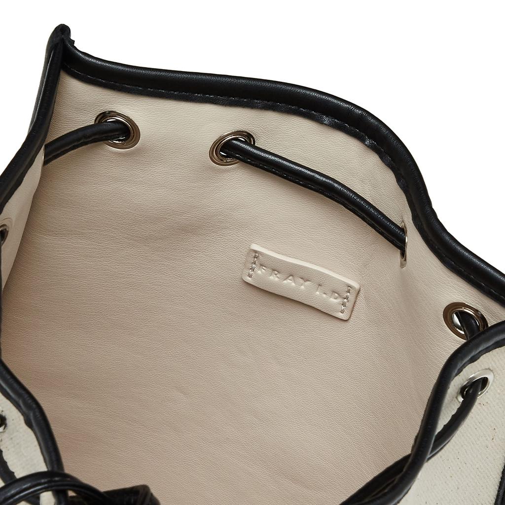 Bag Pyramid Canvas Purse FWGB222308 BEG [Frey ID]