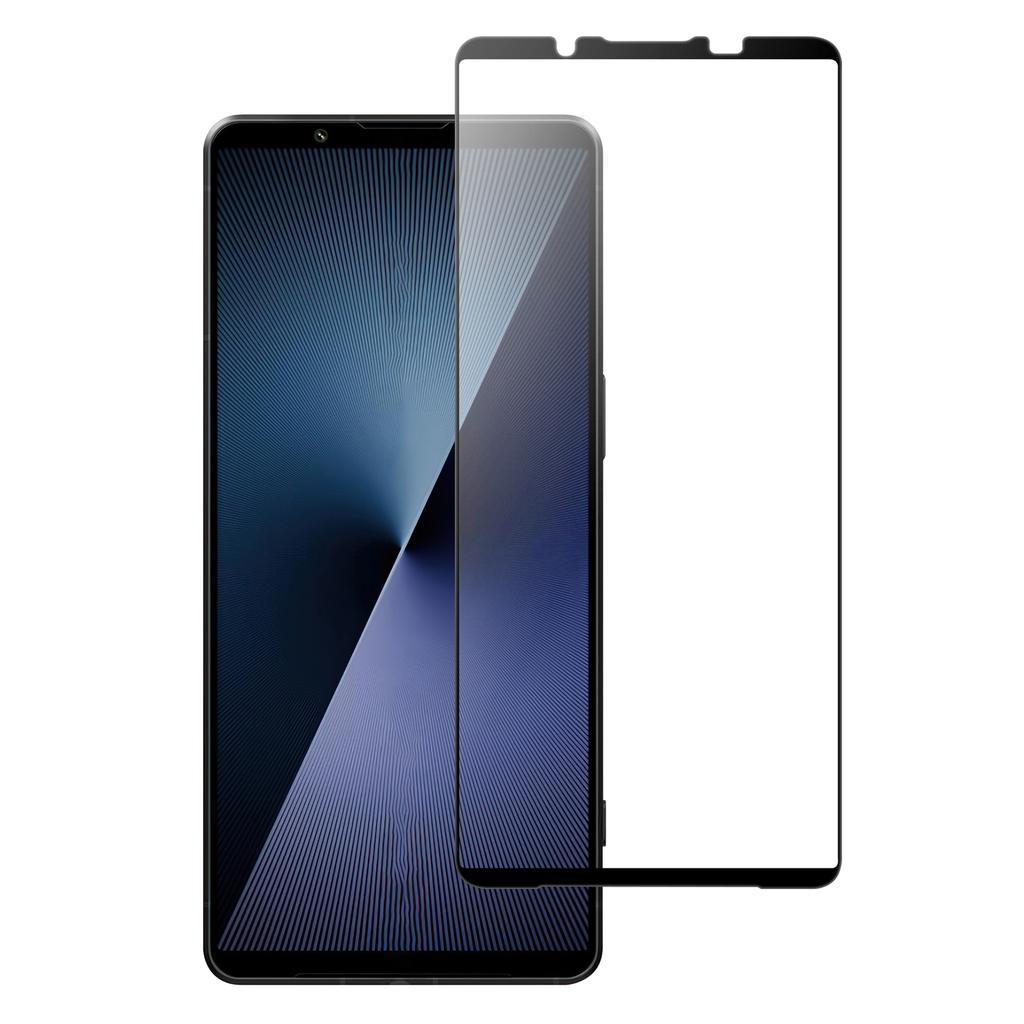 For Sony Xperia 1 VII AGC Glass Screen Protector Full Glue Black Edge Tempered Glass