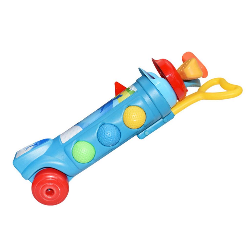 Golf Pro Set Игрушка для детей Ясельного возраста Гольф-клубы Флаги Тренировочные мячи Спортивные мячи в помещении