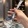 Stainless Steel Dining Spoon Hammer Handle Rice Spoon Large Spoon Household Spoon Big Soup Spoon Buffet Serving Tableware