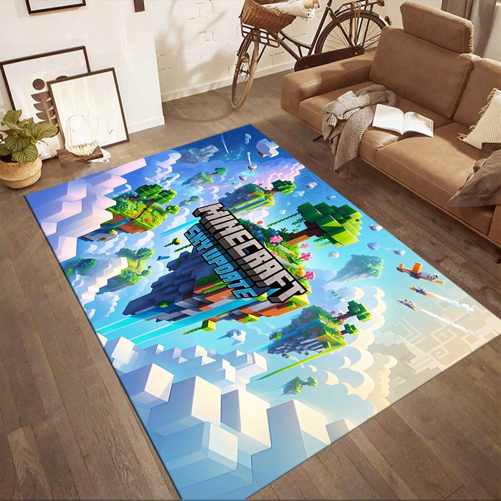 Minecraft 220 Floor Mat Perfect for Bedrooms Dining Room Balcony Foyer Antislip Carpet Office home decor Best for Christmas