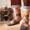 5 пар мужских осенне-зимних толстых и бархатных теплых шерстяных носков Ring Wool Tube Socks