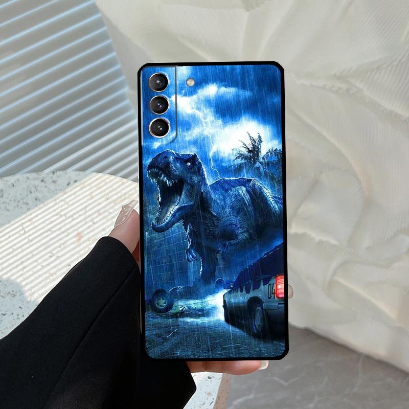Jurassic Dinosaur World Case For Samsung Galaxy S23 S22 S21 Ultra S20 FE S8 S9 S10 Note 10 Plus Note20 Ultra Cover