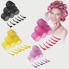 "Magic Self-Adhesive Curling Tube Set with Clips for Air and Lazy Eight-Character Bangs"